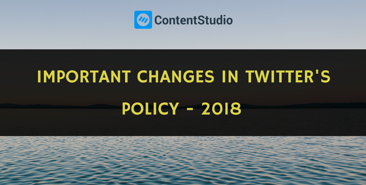 Important Changes in Twitter’s Policy Regarding Automation and Posting Similar Content