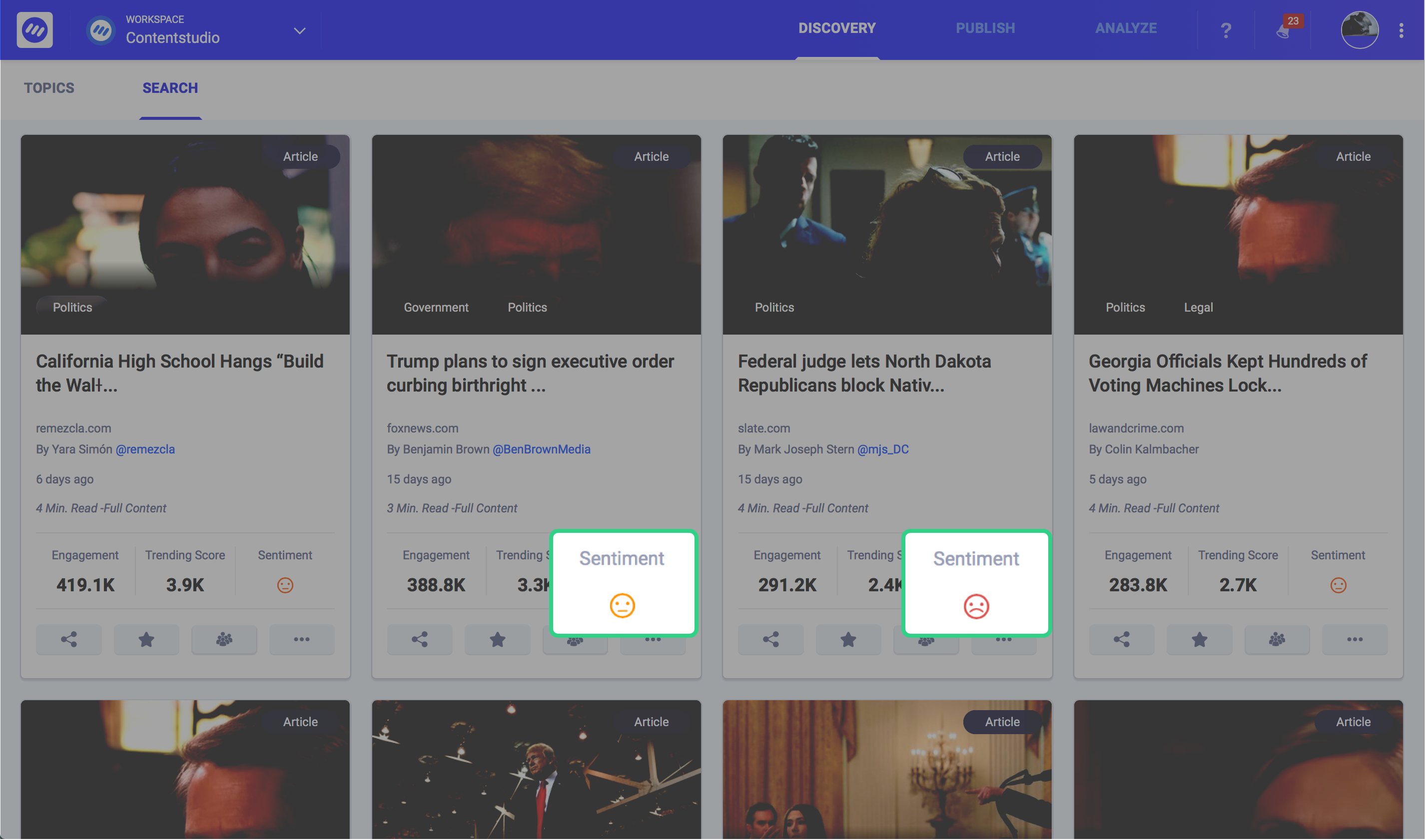 content curation - ContentStudio
