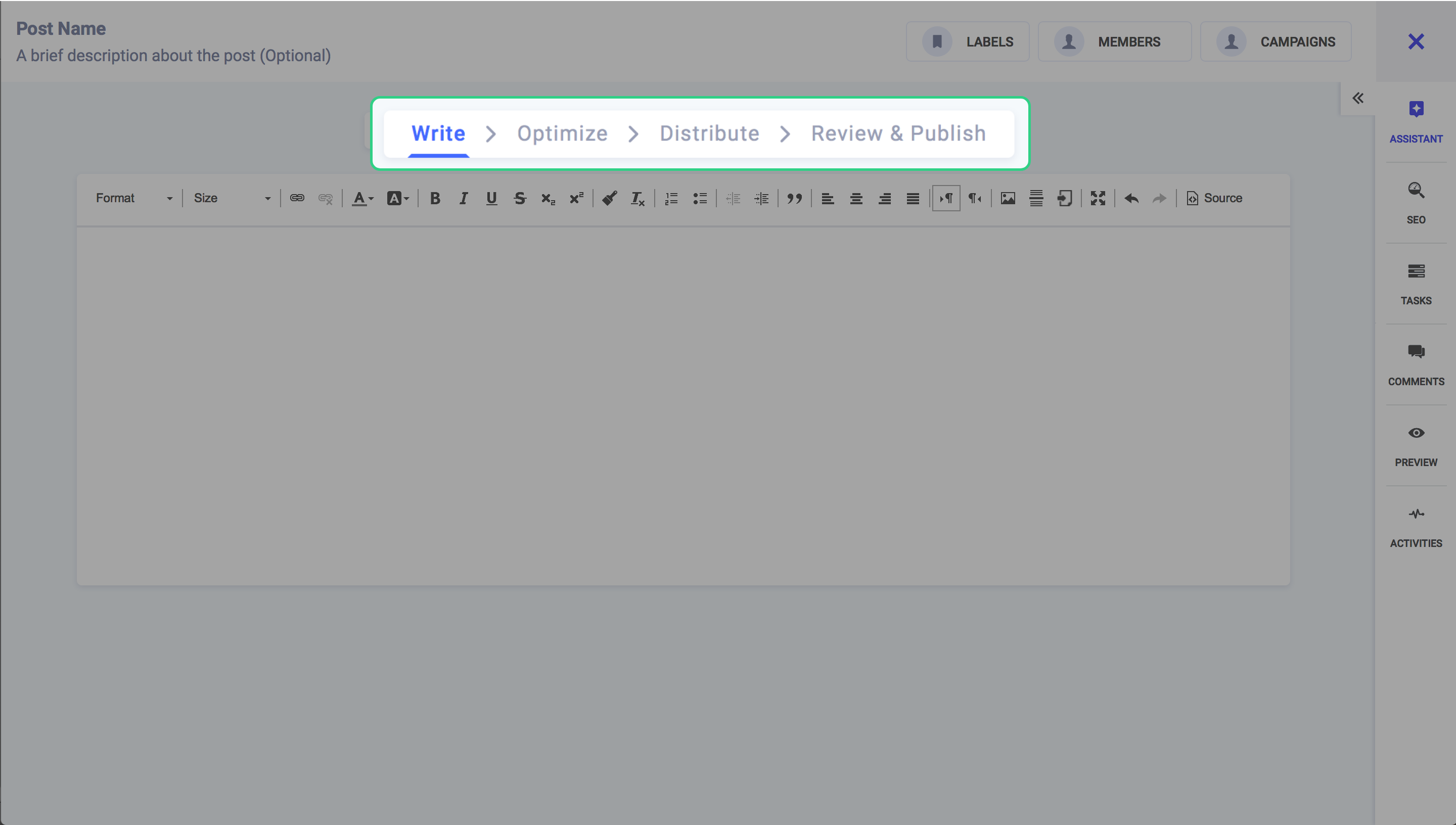 social marketing tools - ContentStudio