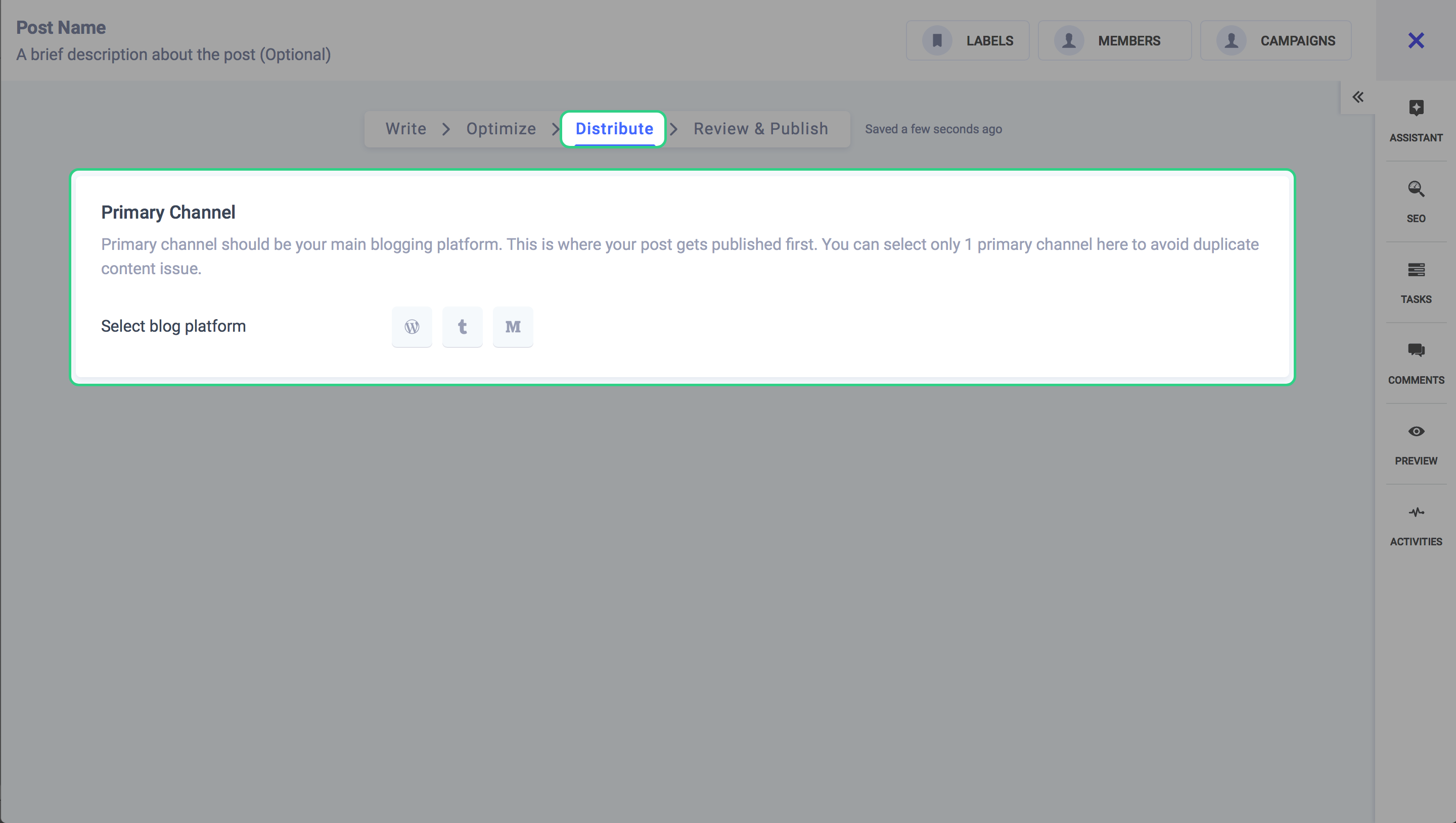 social media analytics tools - ContentStudio