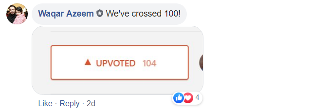 update upvotes 
