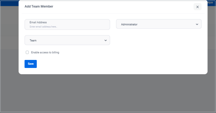 Delegate the analytics reporting task