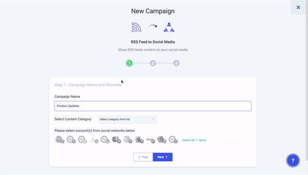 RSS Feed Content Categories - ContentStudio
