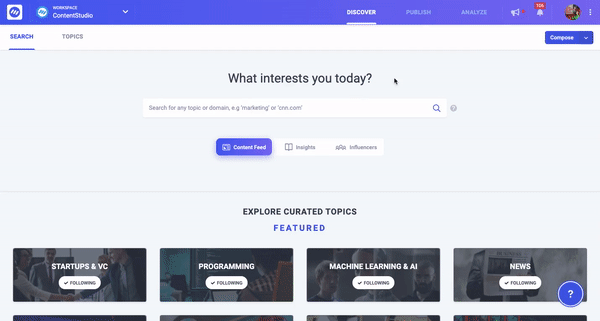 Content Categories