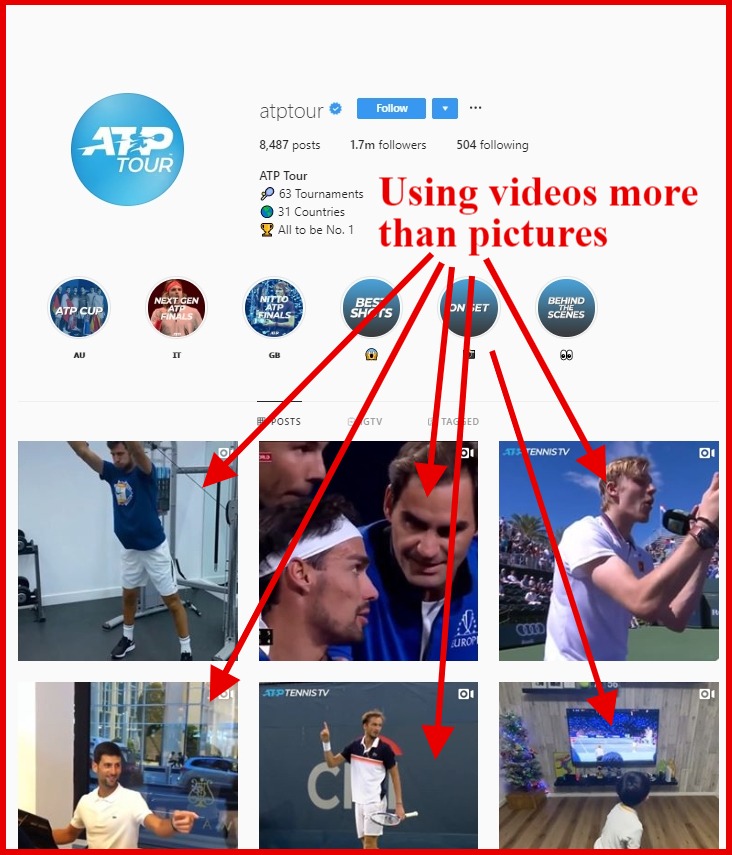 using video more than pictures