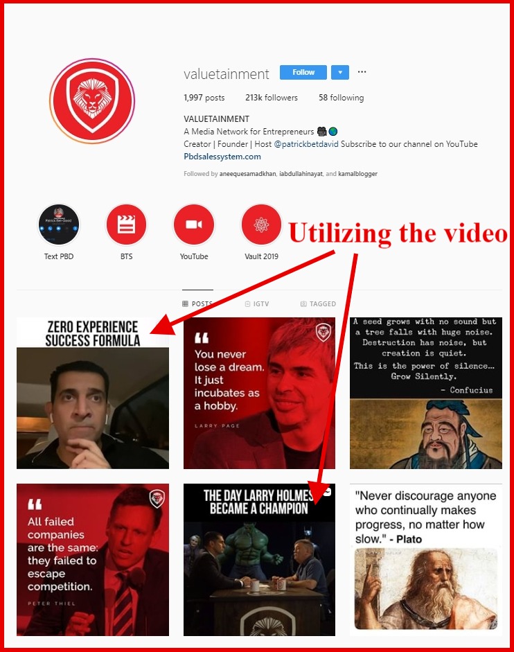 Instagram video marketing