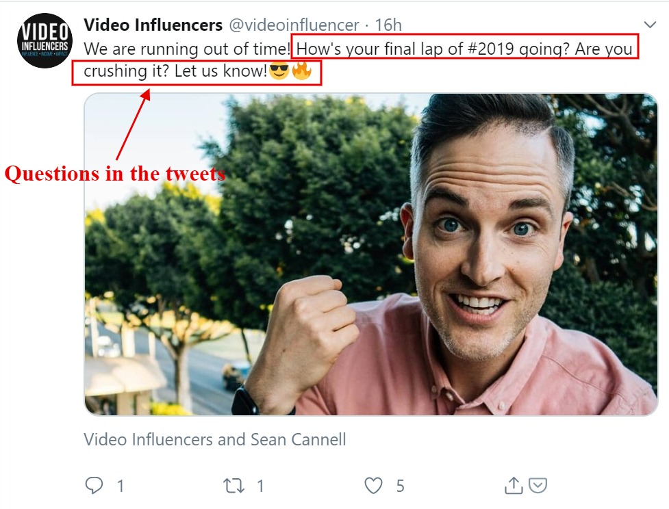 Twitter engagement