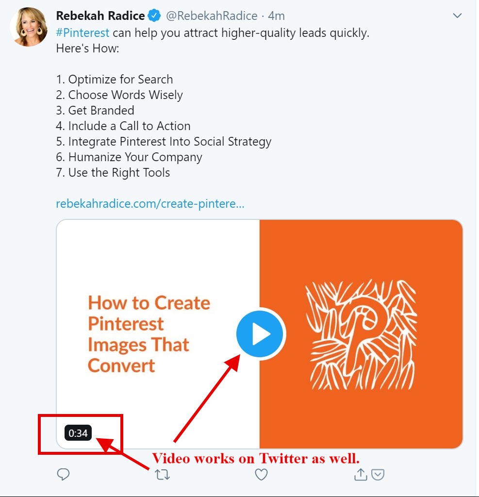 Videos on Twitter