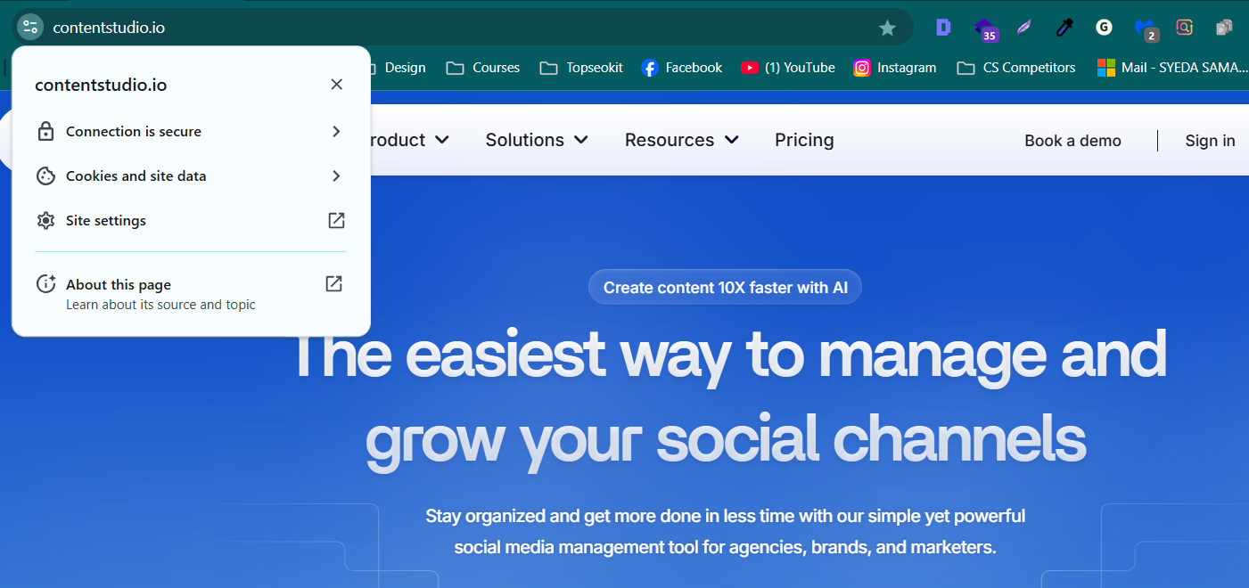 Make your website connection secure