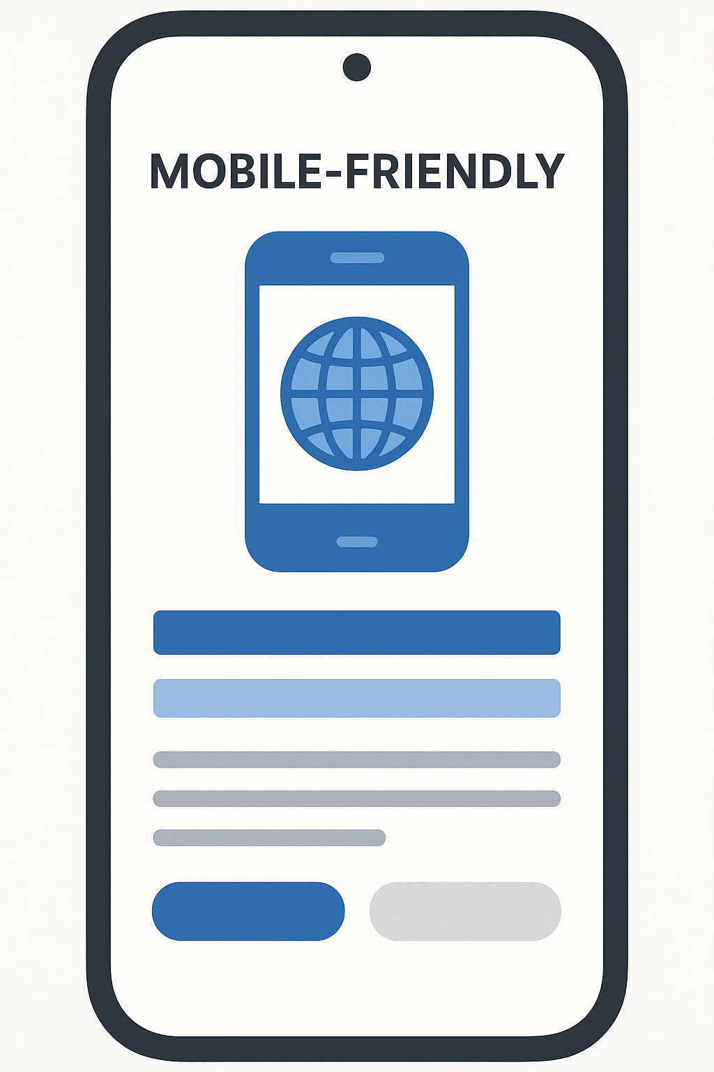 Mobile friendly website