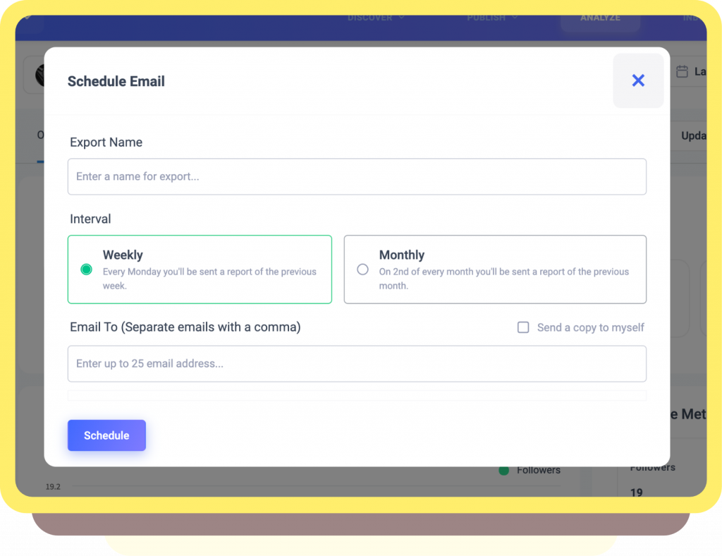 Schedule Reports
