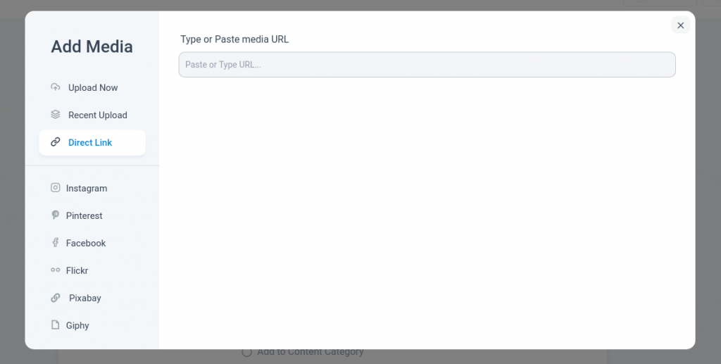 Add Media