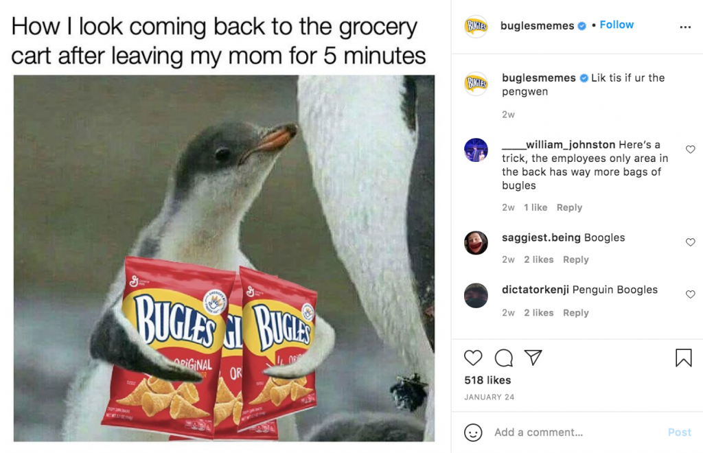 bugles meme game