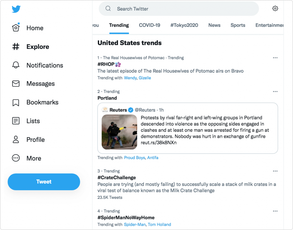 United states trends - how to use hashtags