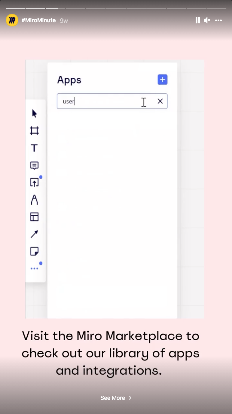 Miro Instagram Story