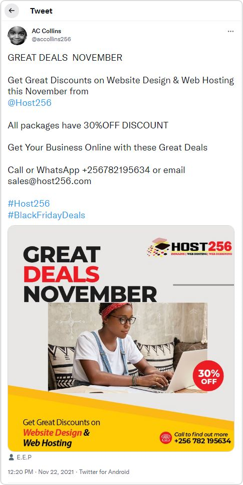 Host256 Black Friday deals