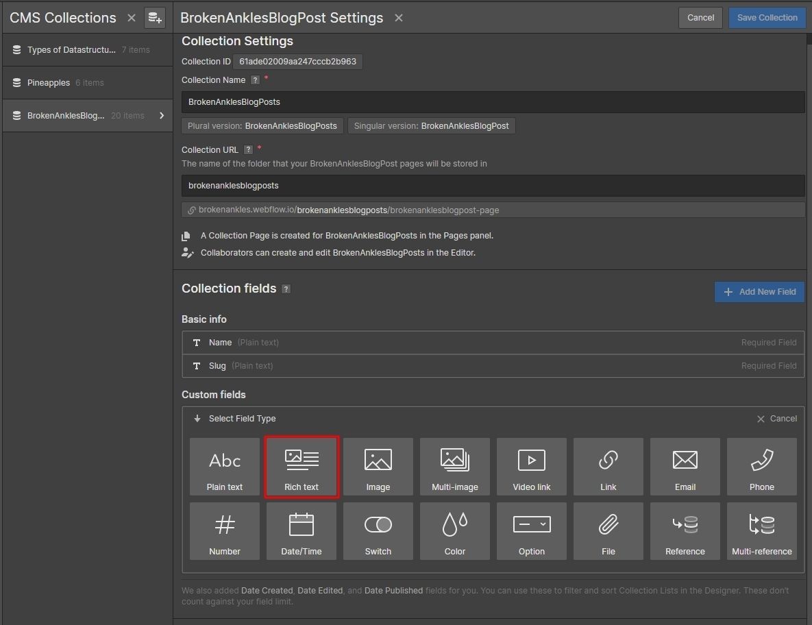 webflow contentstudio integration