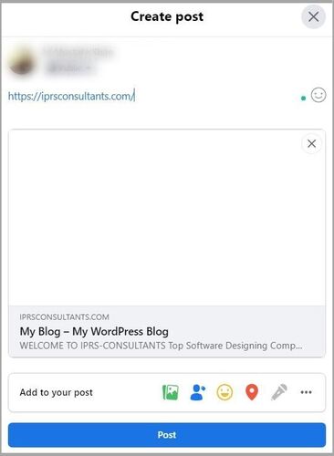 Create-Post-Facebook-Link-Preview