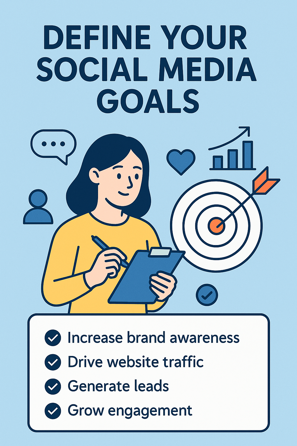 Define your social media goals