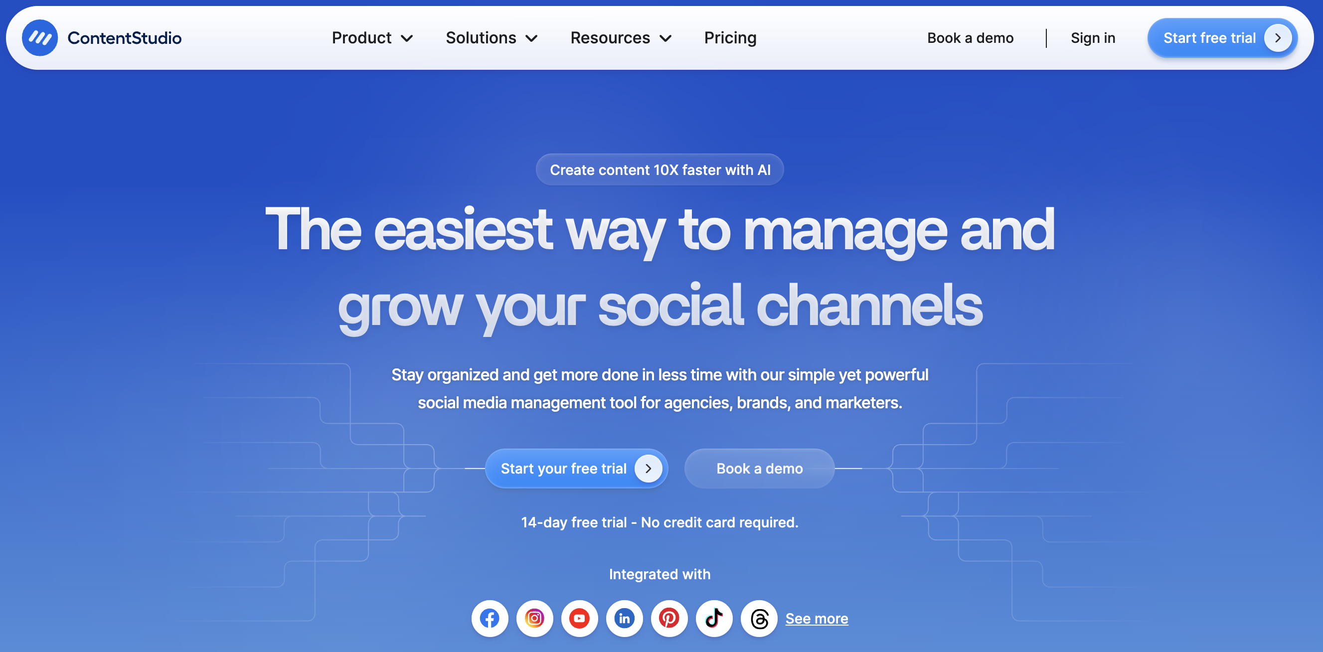 ContentStudio - Multi-channel content optimization platform
