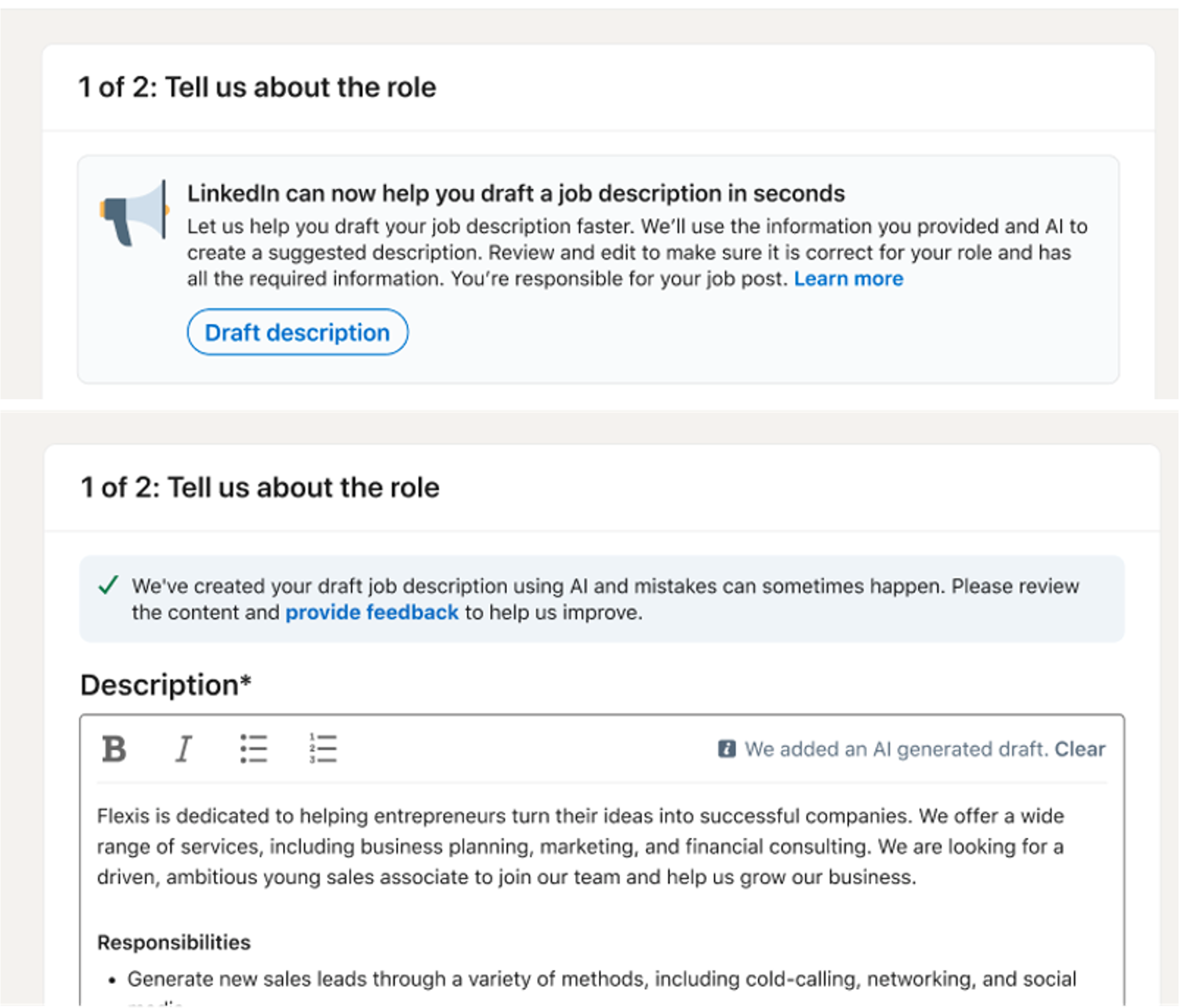 Shift to AI-powered recommendations
