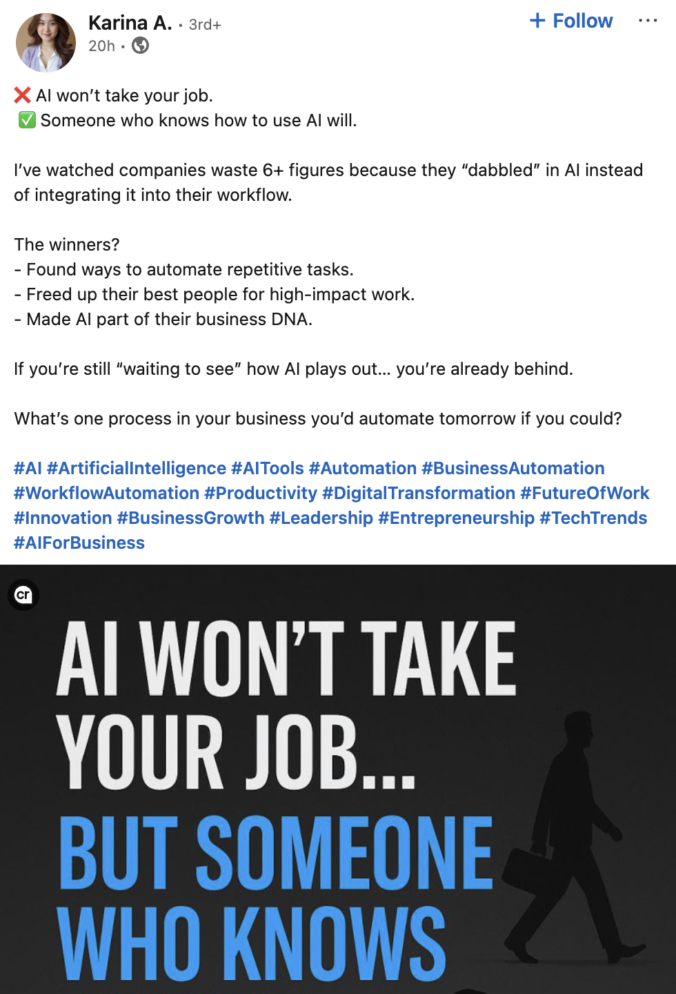 Using LinkedIn's search bar (your free research tool)