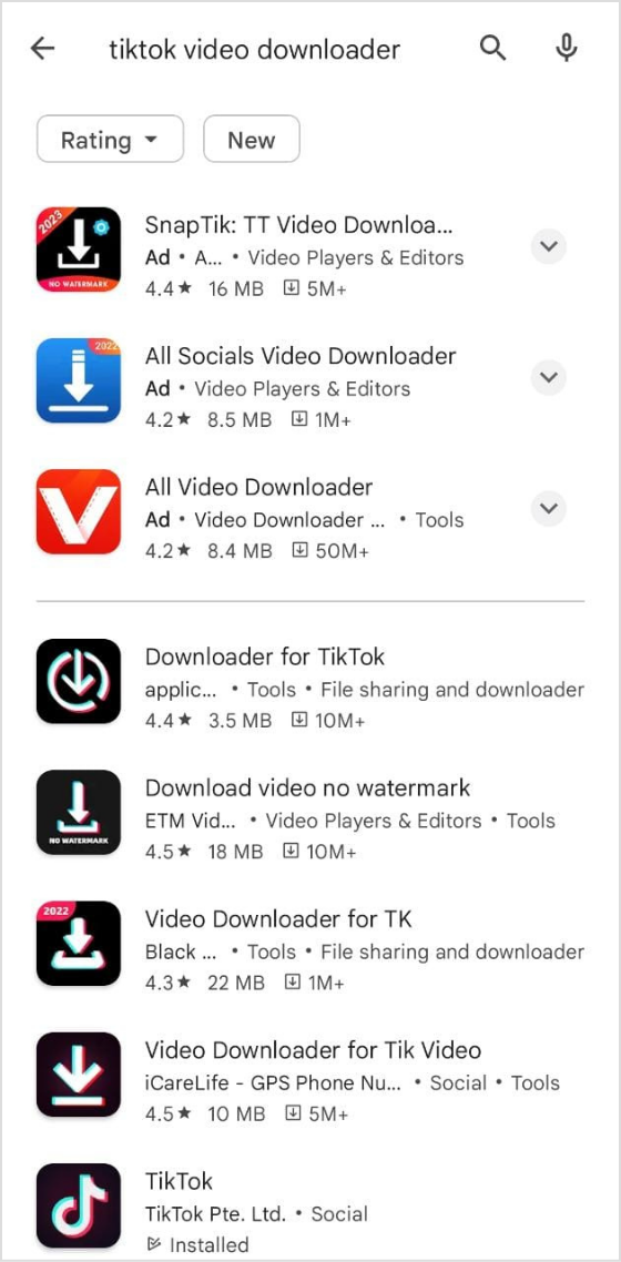 download any tiktok downloader