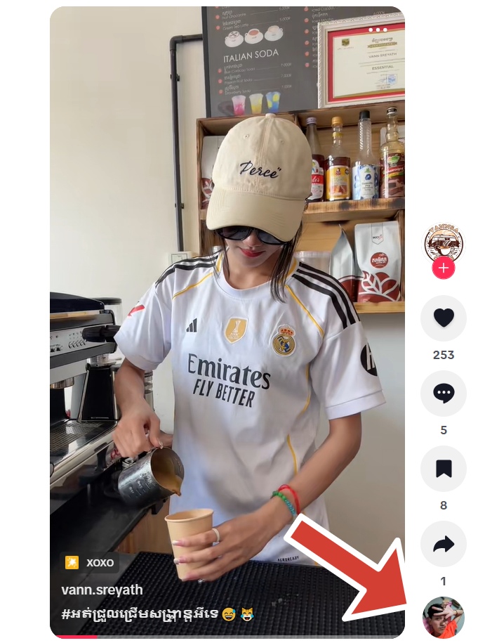 go to TikTok sound
