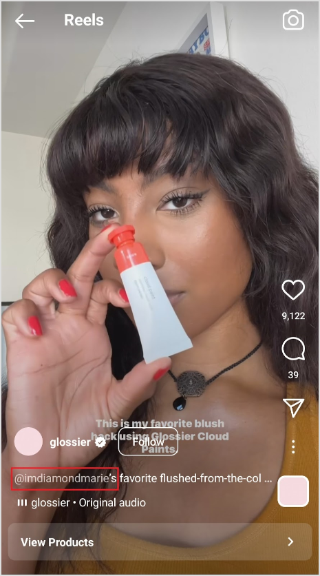 Glossier collaboration