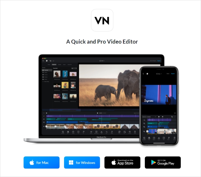 VN video editor