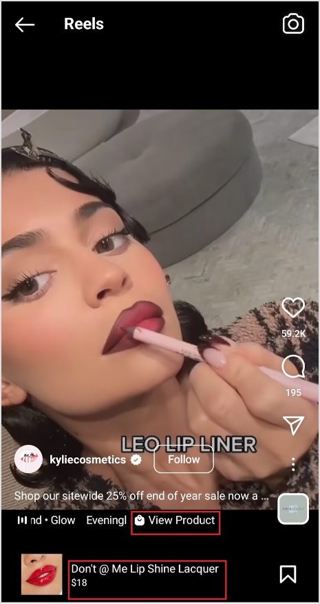 kylie cosmetics social media trend