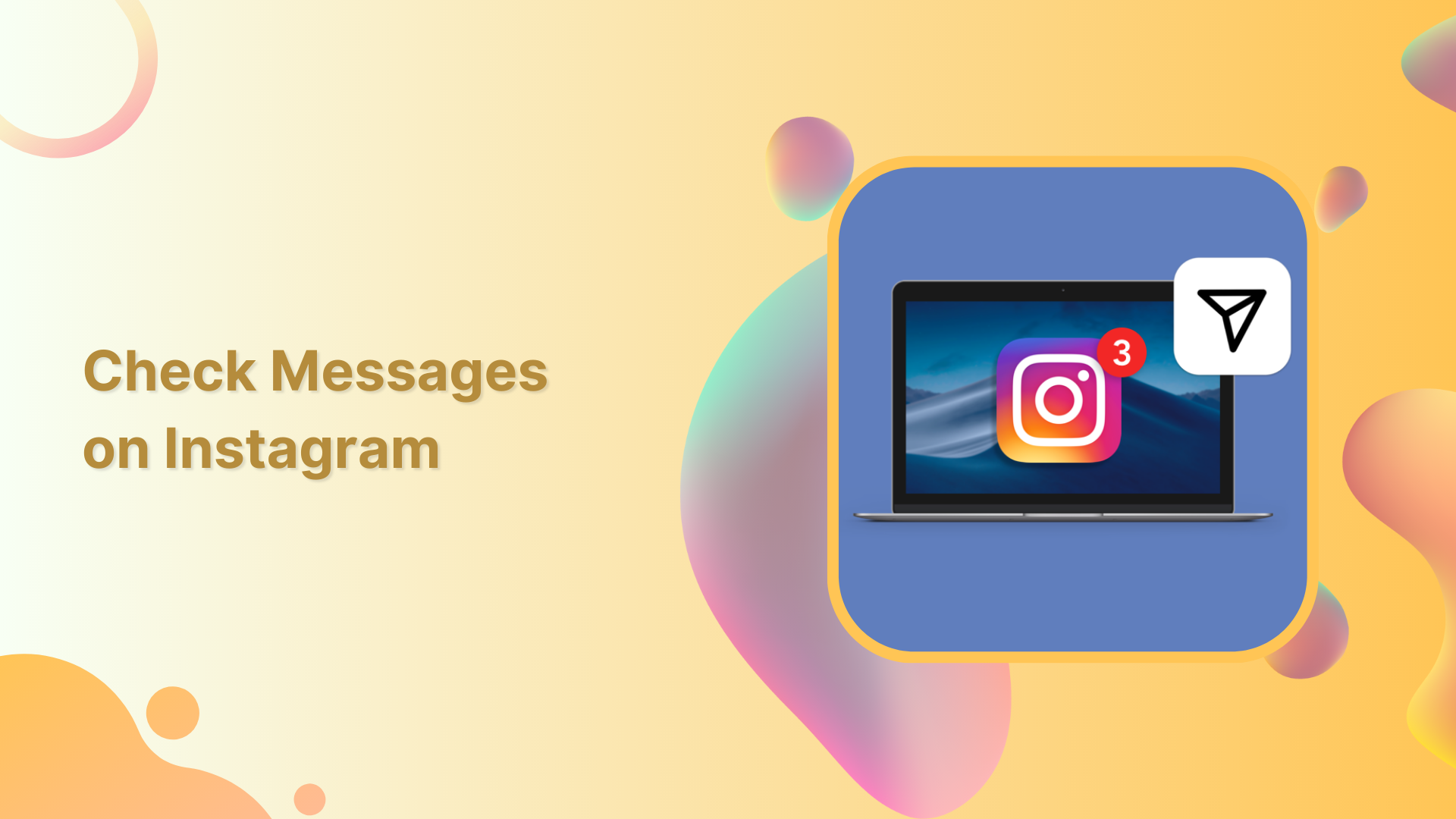 How to check messages on Instagram?