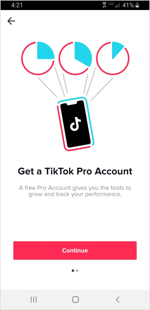 tiktok pro account