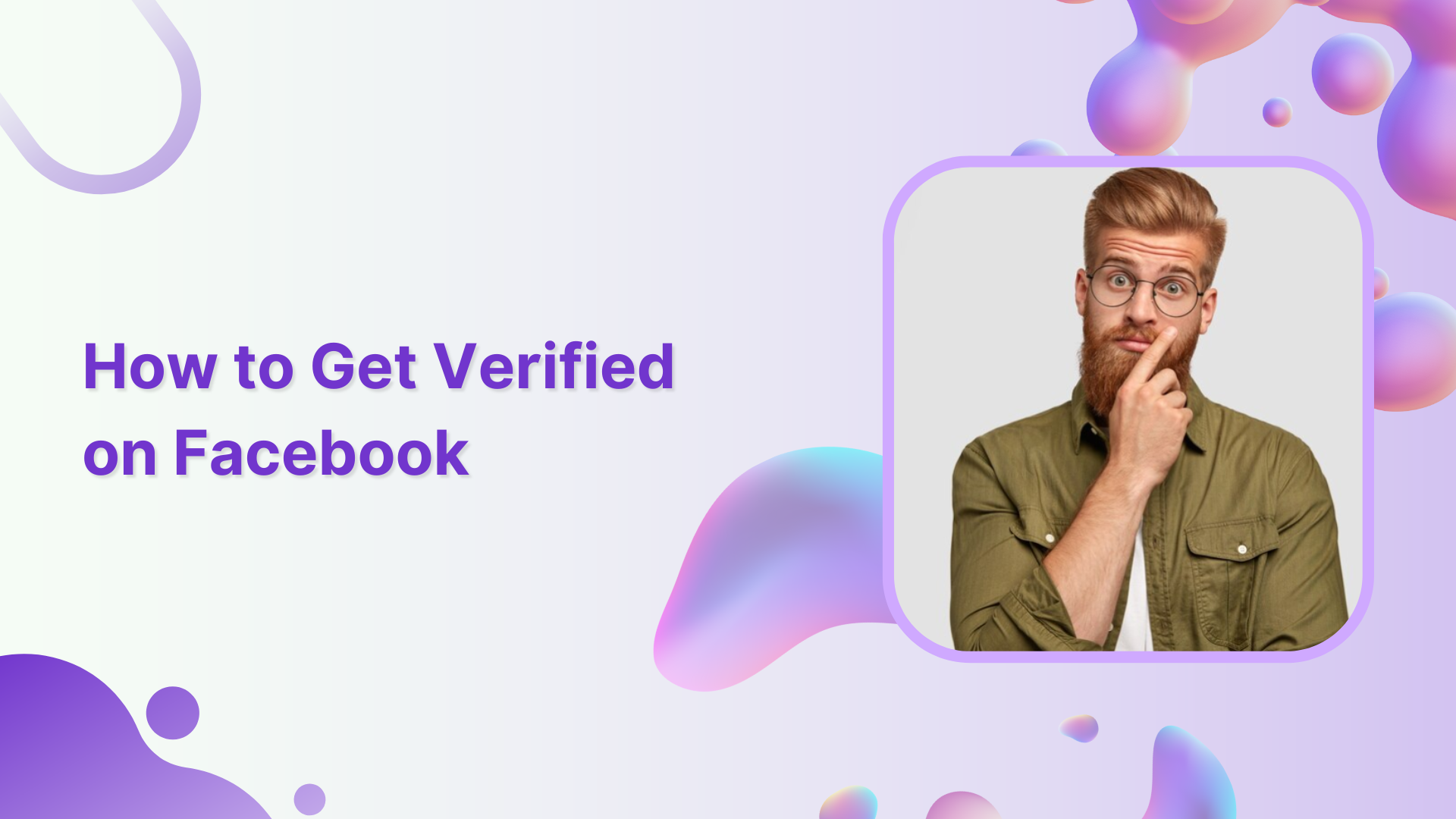 Get verified on Facebook