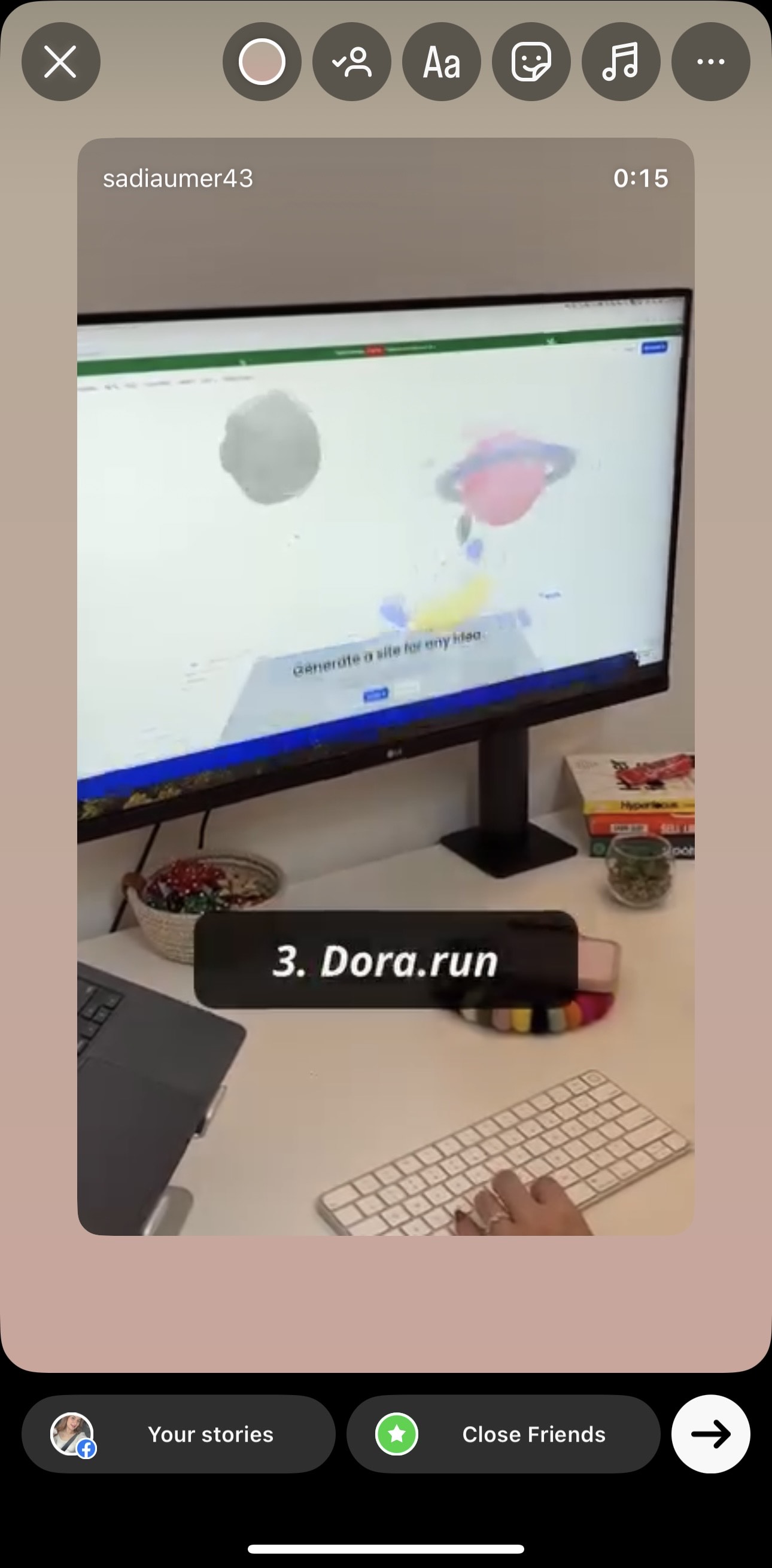 Add to your story
