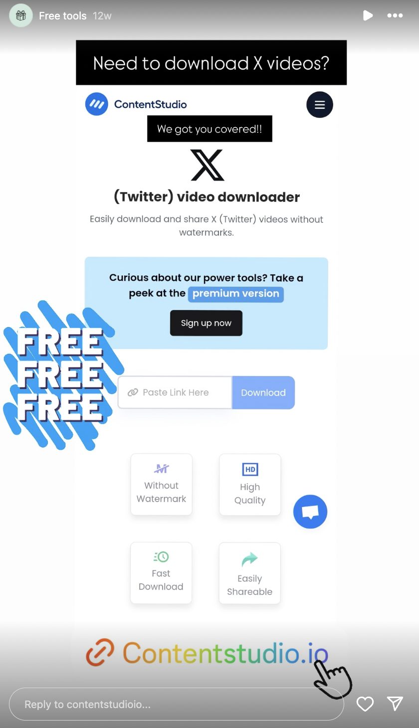 Instagram Stories hashtag optimization