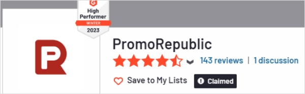 promorepublic g2 rating