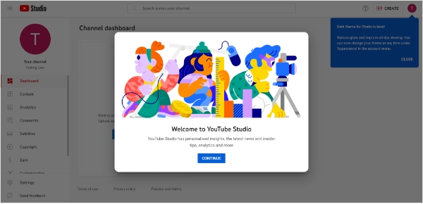 YouTube Creator Studio