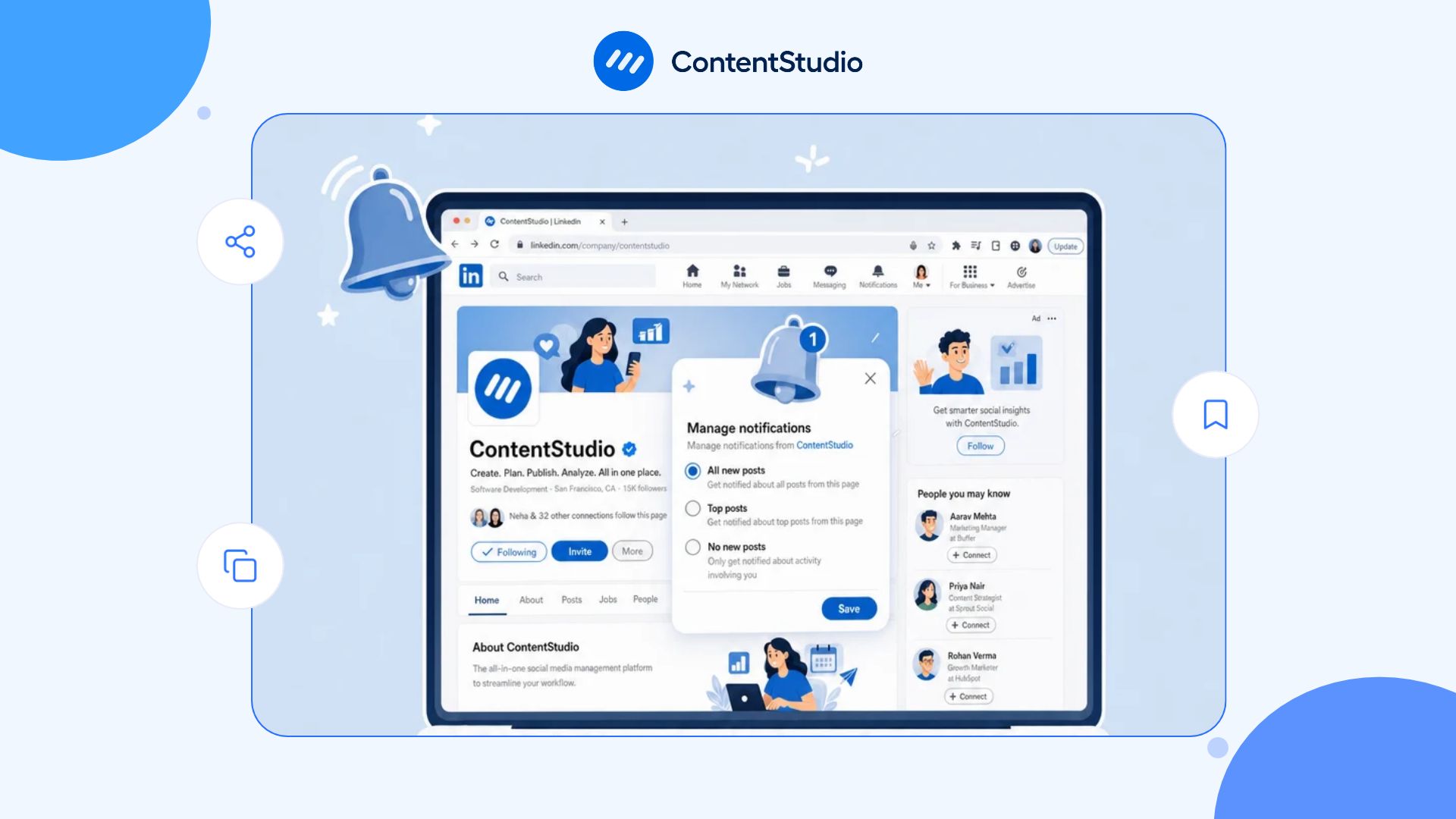 How to turn off notifications on LinkedIn?