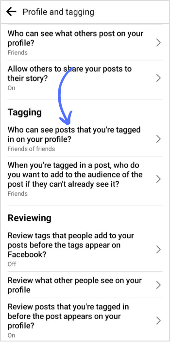 who can see posts that you are tagged in