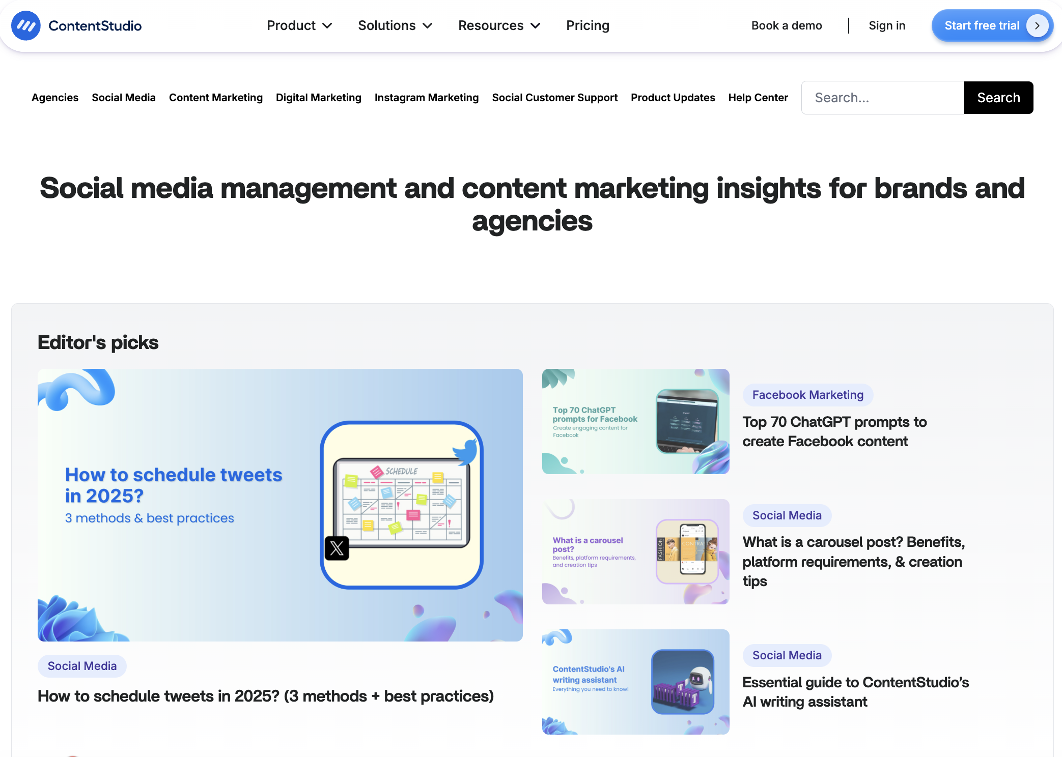 ContentStudio: Social media management growth through product-led strategy