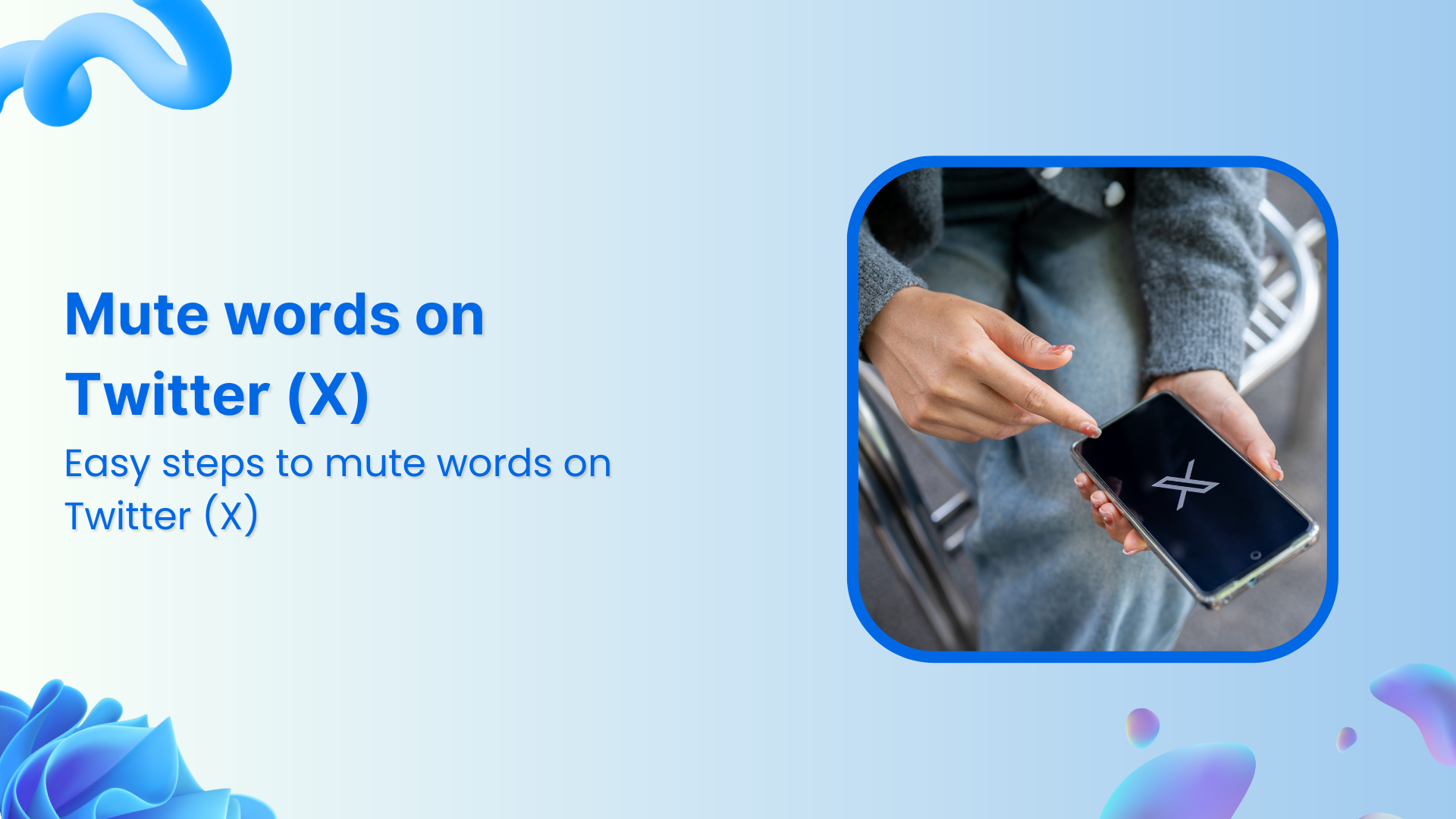 How to mute words on Twitter (X)?