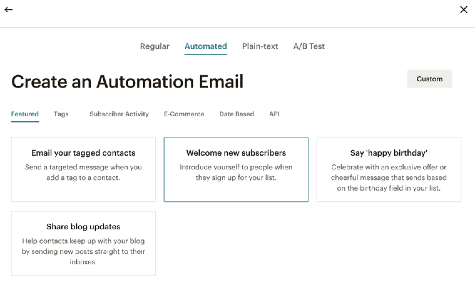 Marketing automation and scalability