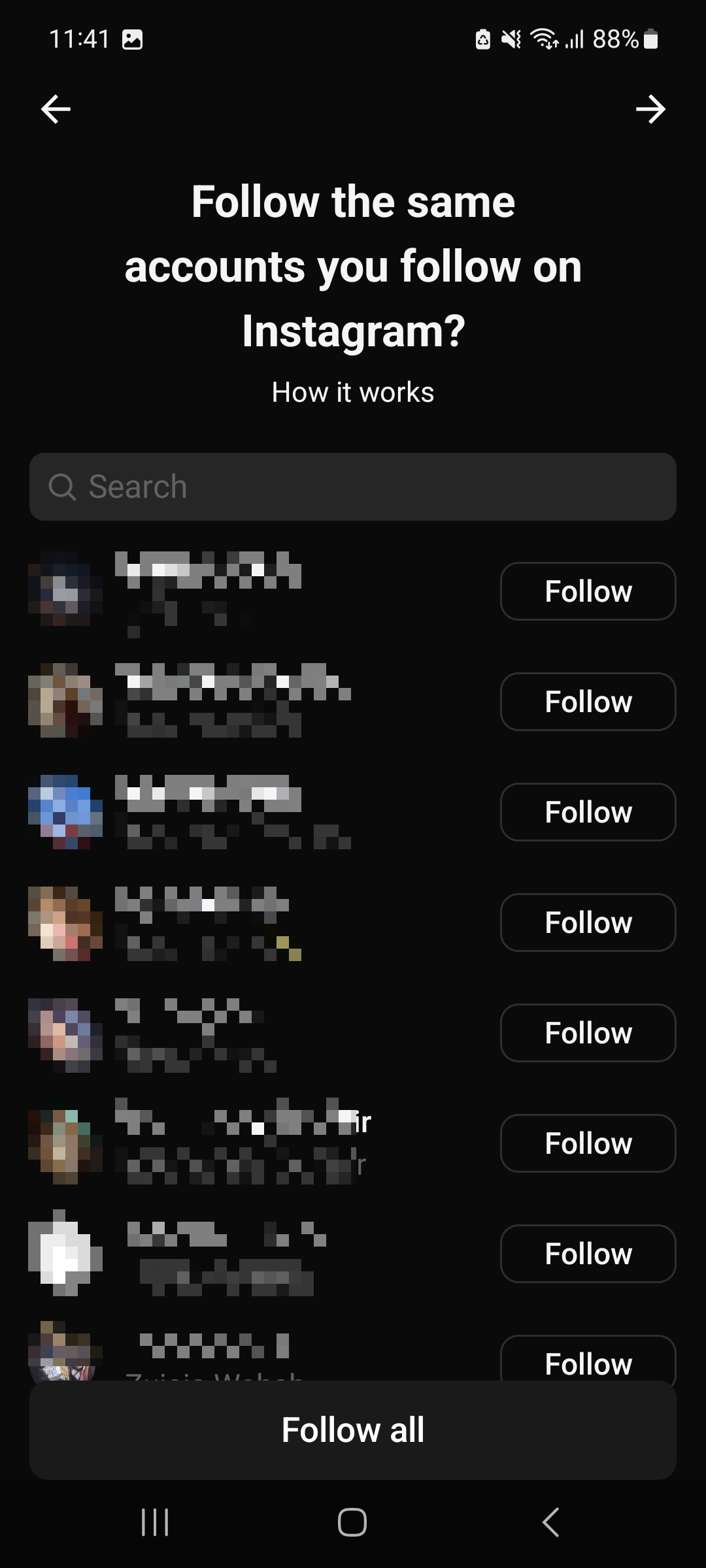 import the accounts you already follow