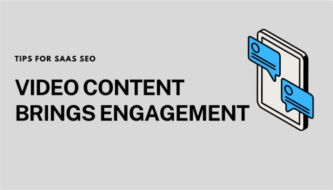 video content brings engagement