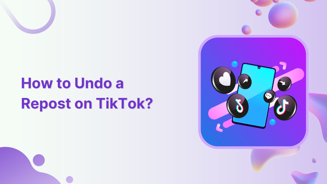 how to undo a video on tiktok