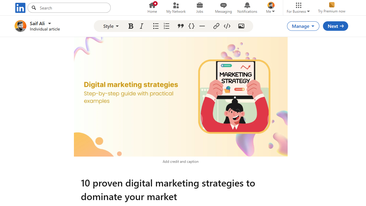 Choose a strong working title