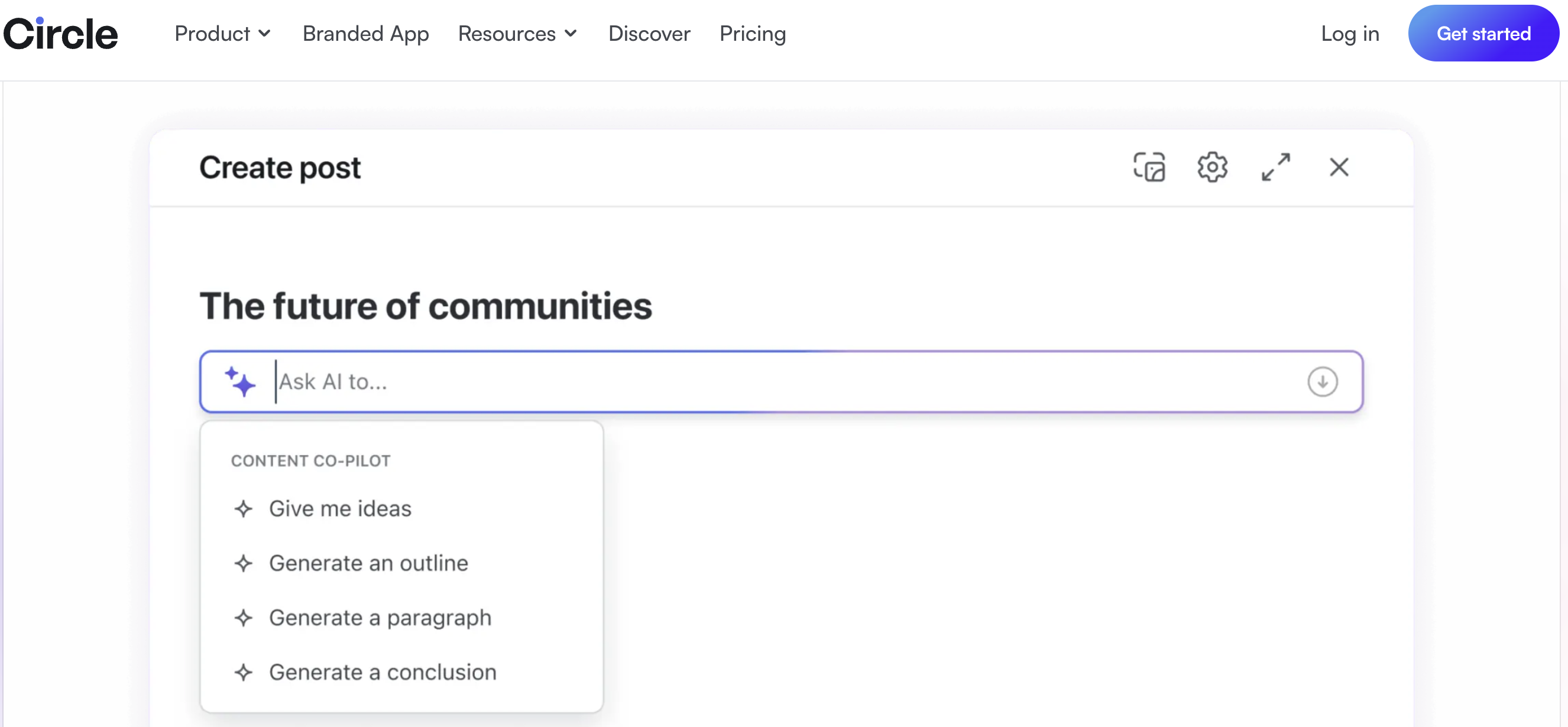 Circle ai community