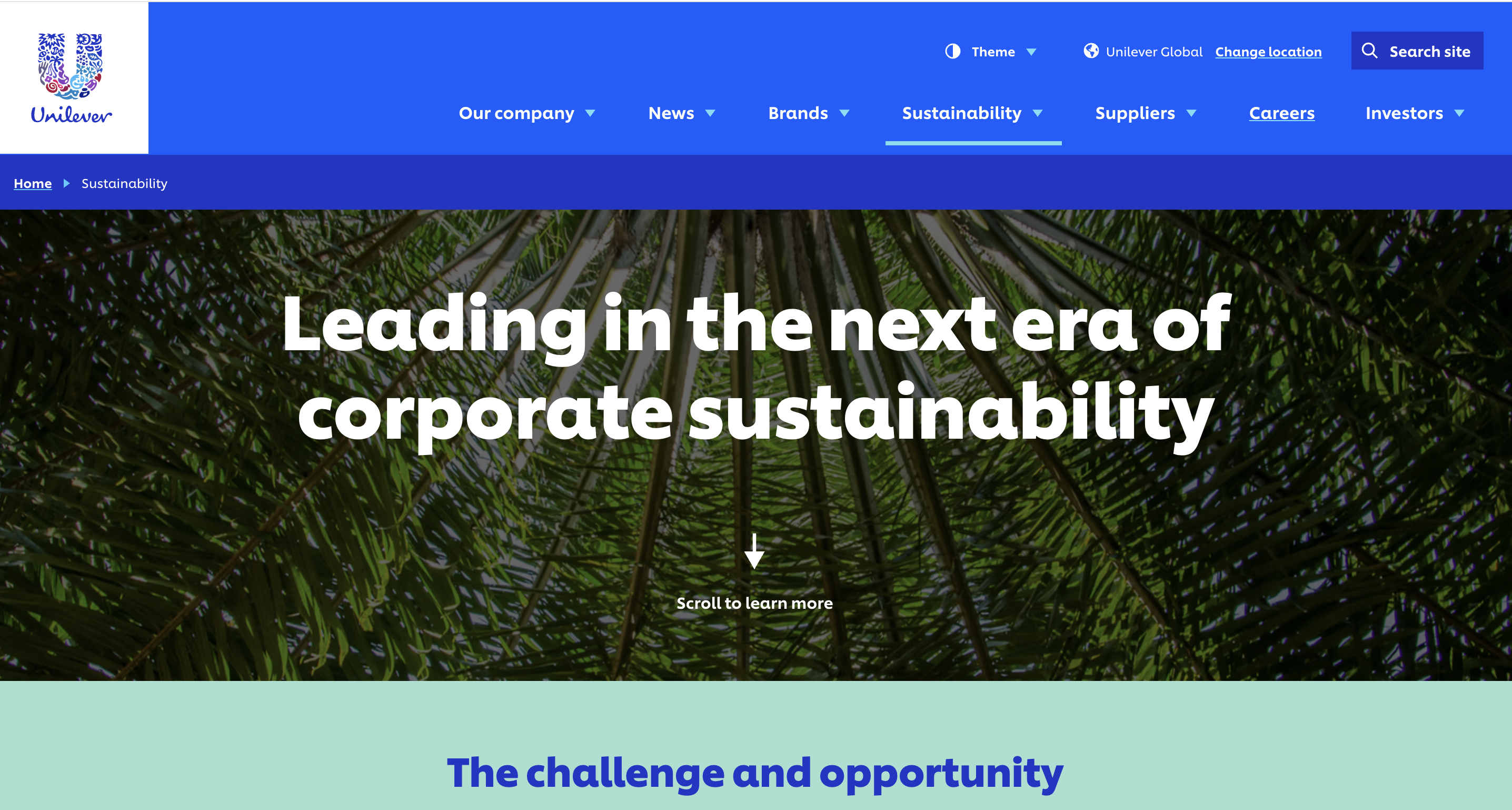 Unilever's "Small Actions" campaign