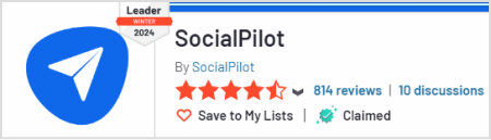 SocialPilot G2 rating 